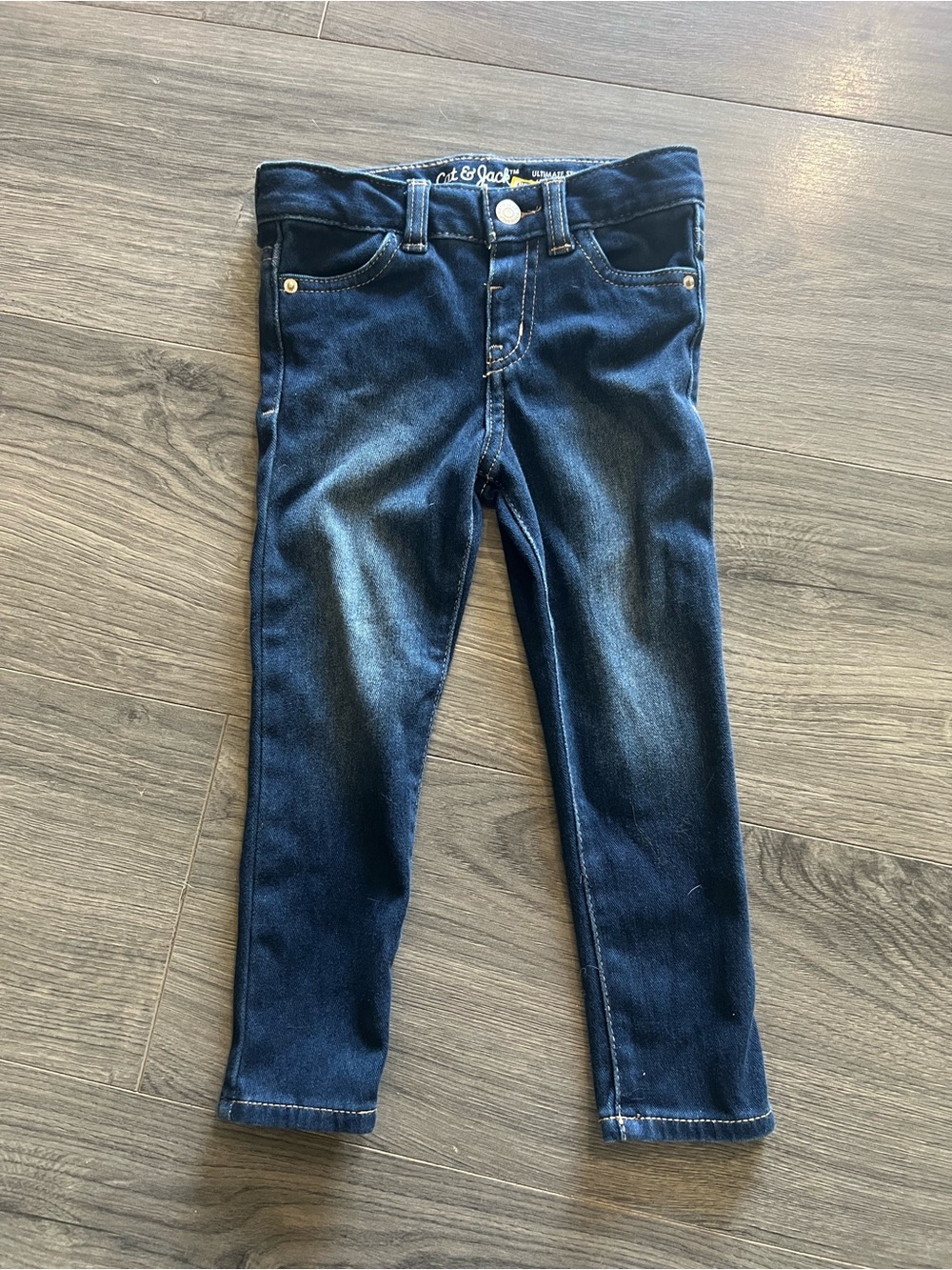 Cat & Jack Dark Blue Kids Denim Jeans